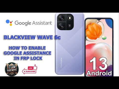 Blackview wave 6c/how to enable Google assistance in frp lock mode (frp lock not removed)