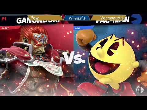 Mountains of Might 3 - Pow (Snake, Pacman) vs Vermanubis (Ganondorf) Winner's Finals