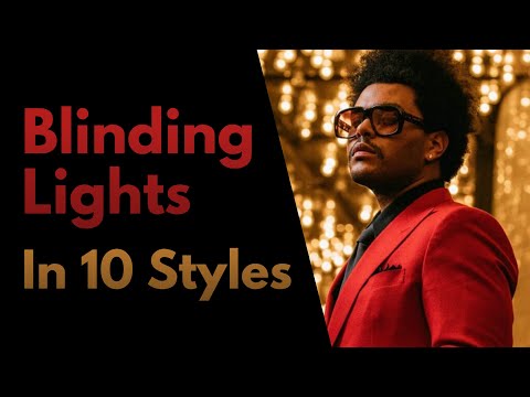 Blinding Lights (The Weeknd) - Cover in 10 Styles