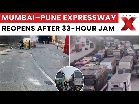 Mumbai–Pune Expressway Reopens After 33-Hour Jam Caused By Overturned Gas Tanker | NewsX