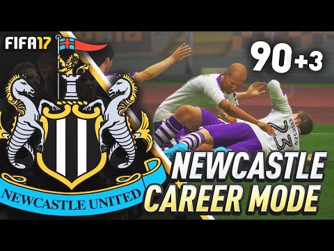 TWO 90TH MINUTE GOALS!!! FIFA 17 Newcastle United Career Mode #40