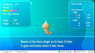 Pokémon: Let's Go, Pikachu! - 013 - Weedle