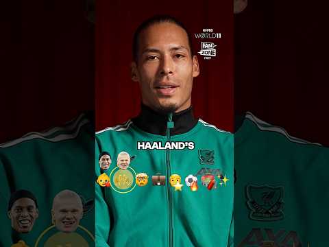 The ONE player VAN DIJK would LOVE to play with 👀