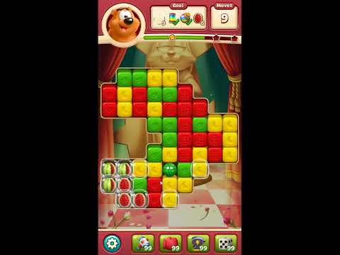 Toon Blast Level 6194 - NO BOOSTERS 🐻🐺🐱 | SKILLGAMING ✔️