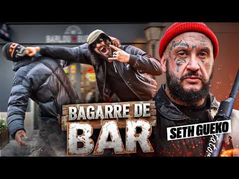 "You can't get a black eye without breaking someone's eyes," Seth Gueko told Romain Debienne!