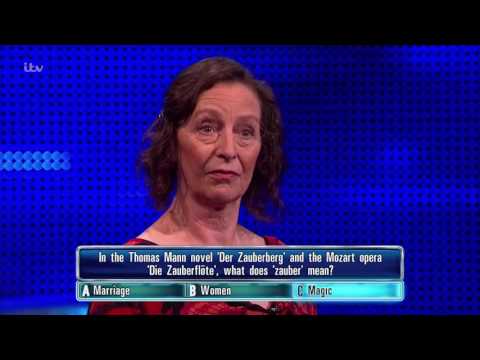 Bonny Gets Her Der Zauberberg Question Right | The Chase