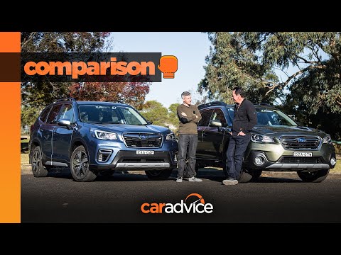 Wagon or SUV? 2019 Subaru Outback 2.5i Premium v Subaru Forester 2.5i-S comparison