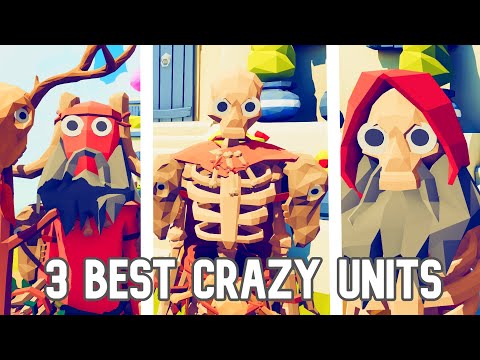 TABS - THE 3 MASTER SECRET UNITS - TABS MODS - SHAPESHIFTER WEAPONSMASTER NECROMANCER