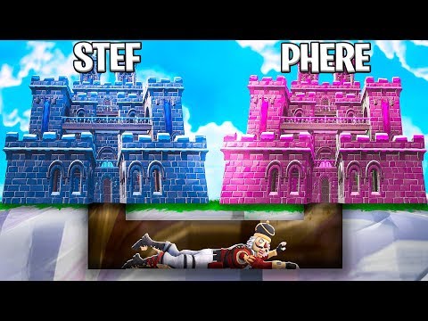 MASCHI CONTRO FEMMINE - DISTRUGGI IL CASTELLO - FORTNITE