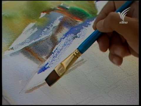 สอนศิลป์ [1-084] โดย อ.เวชยันต์ อุณหสุวรรณ [สีน้ำ_ภาพวิถีชีวิตชาวประมง]