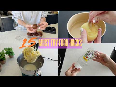 15 FOOD HACKS YOU NEED TO TRY!!!!! TESTED AND APPROVED FOOD HACKS | Kerry Whelpdale