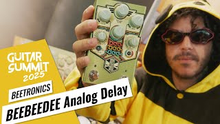 Video thumbnail for Guitar Summit 2025: Beetronics Bee Bee Dee Analog Delay – Overview & Sound Demo by Guitar Bonedo