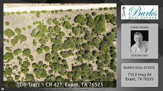 TDB-Tract 1 CR 421, Evant, TX 76525