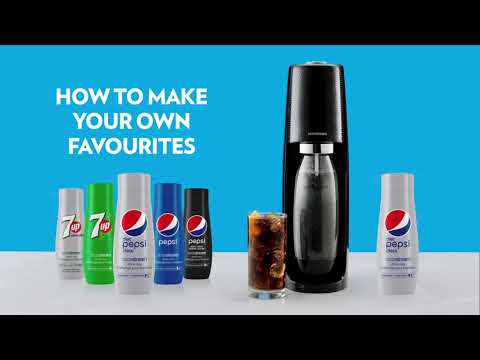 7Up skonio SodaStream sirupas, 440ml video