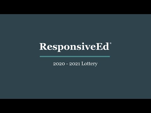 ResponsiveEd 2020 - 2021 Lottery