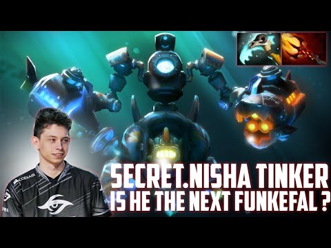 SECRET.NISHA TINKER | TINKER NEW META GAMEPLAY | TINKER 7.30C | DOTA 2 7.30C | TINKER GOD | FUNKEFAL