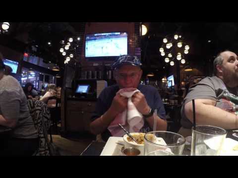 GRANDAD EATING DINNER