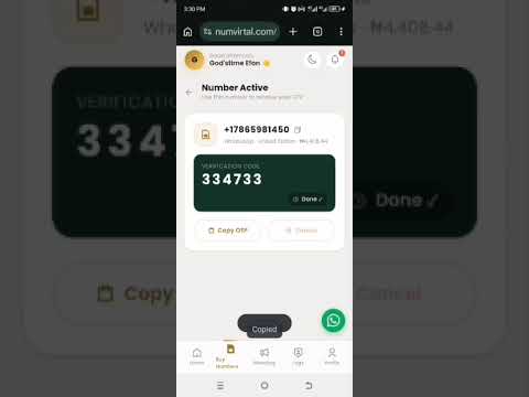 How to Buy Numbers on Numvirtal