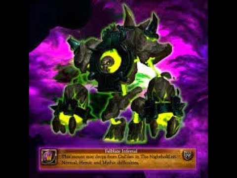 Guldan - Felblaze Infernal Drop