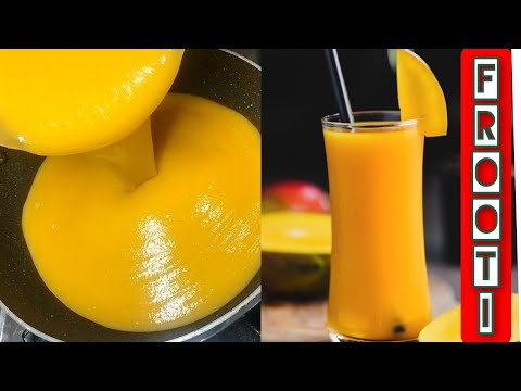 100% Natural Mango Frooti Fresh & Juicy.. |Frooti banane ka sabse easy tarika | Make and store