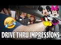 BEST REACTION EVER Mickey And Minnie At Drive Thru Valentines Day