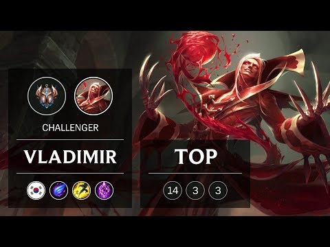 Vladimir Top vs Ryze - KR Challenger Patch 9.1