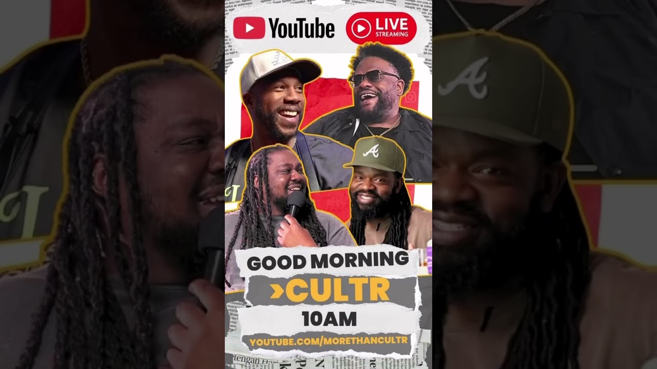 GoodMorningCultr 10am @MoreThanCULTR page superchat shout outs.  #comedy #trending