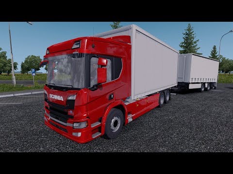 [ETS 2 Mod] Scania R S P + BDF trailers | Euro Truck Simulator 2 (1.32.x)