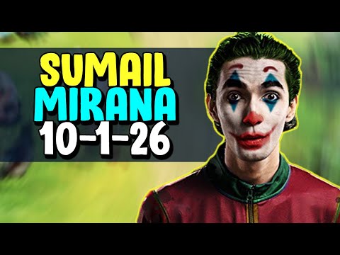 How SumaiL Play POS 4 MIRANA - King of Mid Laner playing Support DOTA 2