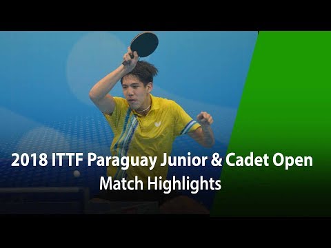 2018 Paraguay Junior & Cadet Open Highlights: Yanapo Panagitgun vs Guillerme Teodoro (JBS-Final)