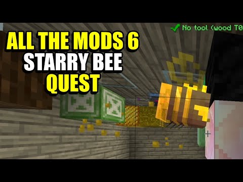 Ep176 Starry Bee Quest - Minecraft All The Mods 6 Modpack