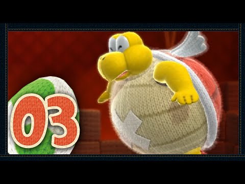 Yoshi's Woolly World 100% Walkthrough - Part 3: World 2 (1/2)