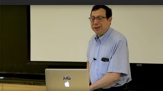 Lecture 36: Alan Edelman and Julia Language