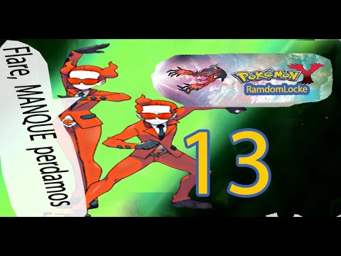 serie Pokemon Y Randomlocke Episodio 13 - Viva el Team Flare MANQUE pierda jejejejej