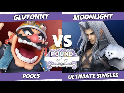 Pound 2022  - Glutonny (Wario) Vs. Moonlight (Sephiroth) SSBU Smash Ultimate Tournament