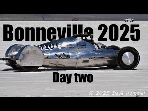 Bonneville speed week 2025 day two recap S.C.T.A.-B.N.I.