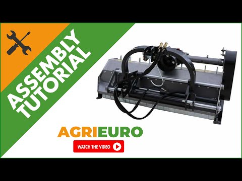 Tractor Flail Mower with Hydraulic Shift - Blackstone BP 150 Hydro - Assembly tutorial