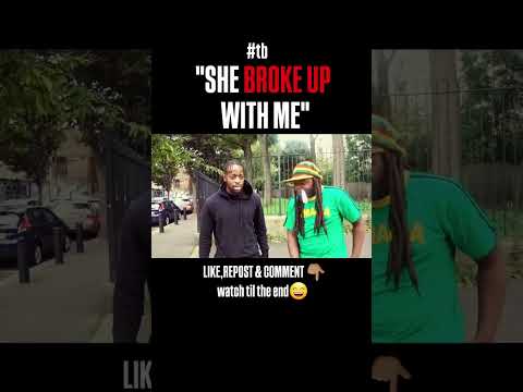 She broke up with me... #life #comedyshorts #breakups #watchtillend