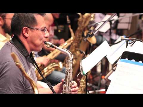Rafael Sandoval saxofon Carrera Quinta Big Band