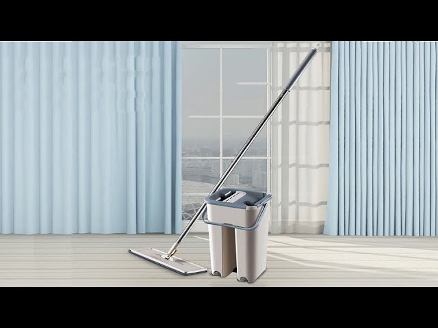 ممسحة ناعمة سحرية ودلو يدوي