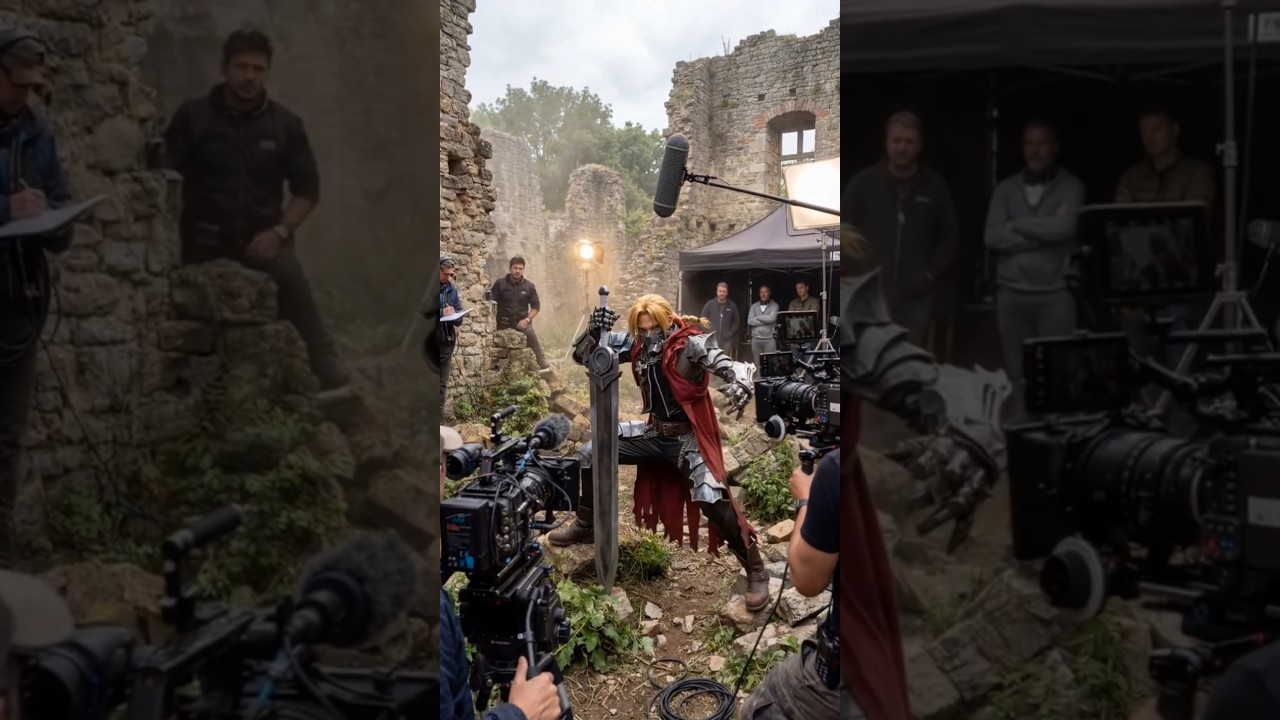 강철의 연금술사 실사화 촬영 현장