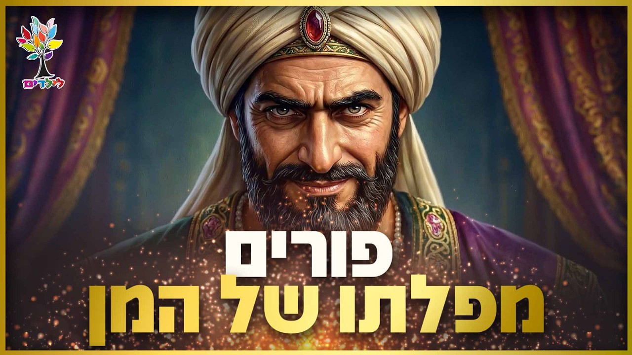 פורים | סיפור מגילת אסתר 🎊 נפילת המן הרשע | בהפקת AI שלא תשכח! | צפו