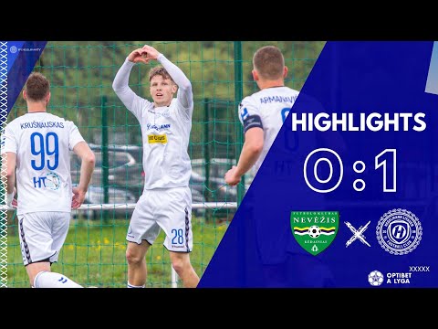 Optibet A lyga 14 turas: FK Nevėžis x FC Hegelmann Litauen | HIGHLIGHTS