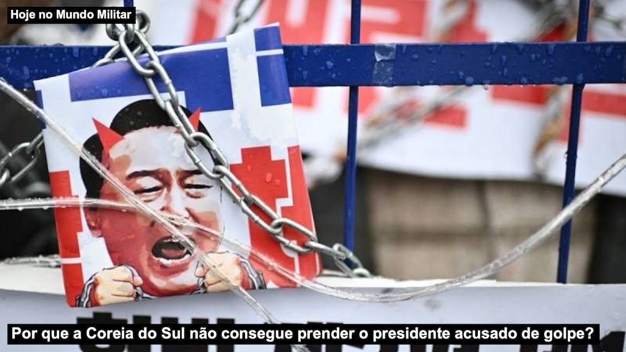 Por que a Coreia do Sul não consegue prender o presidente acusado de golpe?