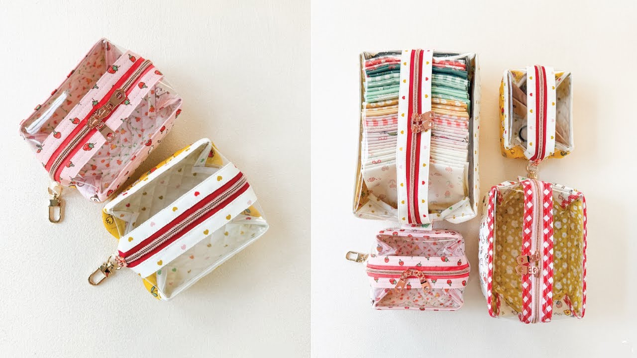 Clearly Carry All Pouch — Easy Vinyl & Zipper Tutorial