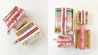 Clearly Carry All Pouch — Easy Vinyl & Zipper Tutorial