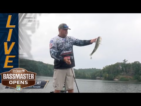 Bassmaster OPEN: Jason Lambert lands a limit and takes the lead