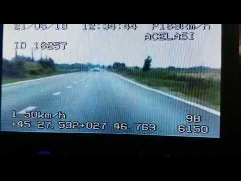 21 iunie 2018 sofer cu 212 km/h pe DN 25