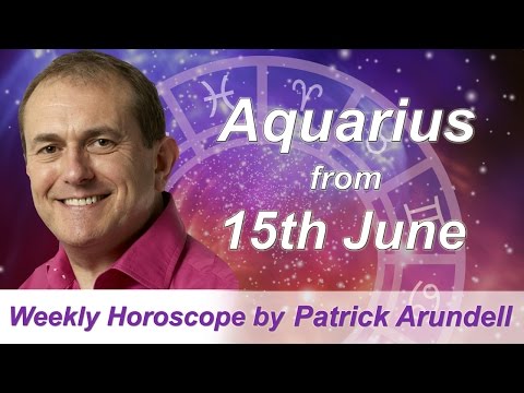Aquarius Weekly Horoscope from 15th June 2015