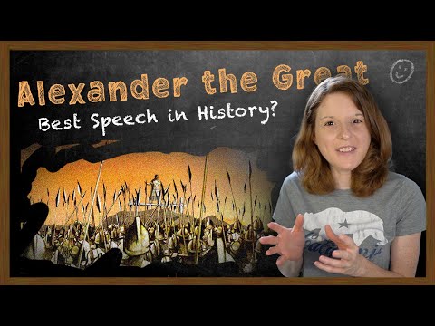 American Reacts to Alexander the Great: Best Speech in History?